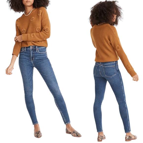 Madewell Denim - MADEWELL 10" High-Rise Skinny Jeans Tencel Cotton Sustainable Denim 29 MA616 EUC
